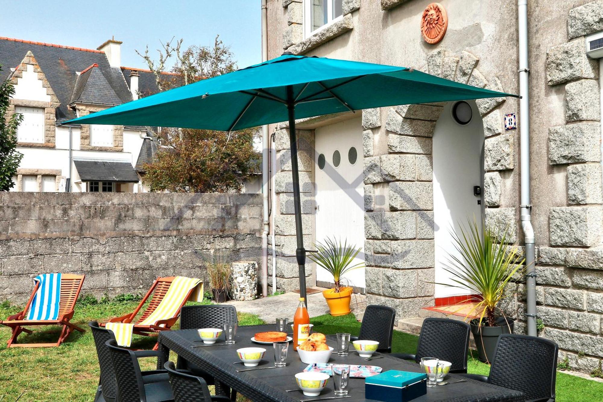 Localise - M8 - Ty Geoland - Maison A Deux Pas Du Centre Avec Jardin Au Guilvinec - Wifi Inclus - Animaux Bienvenus- Linge De Lit Inclus מראה חיצוני תמונה